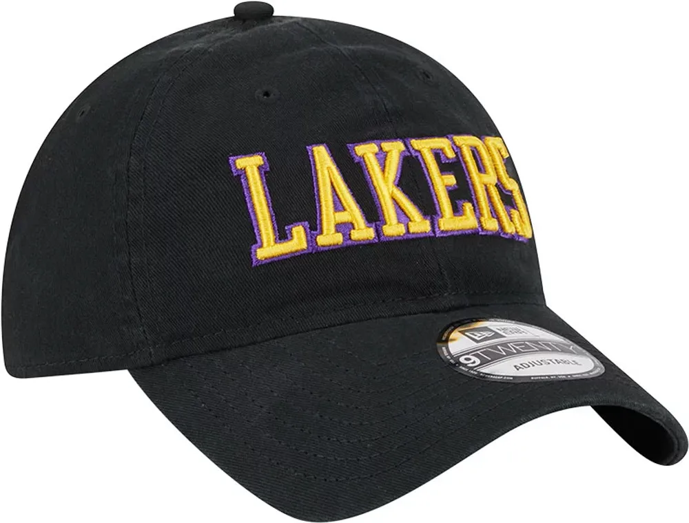 New Era Adult 2023-24 City Edition Los Angeles Lakers 9Twenty Adjustable Hat