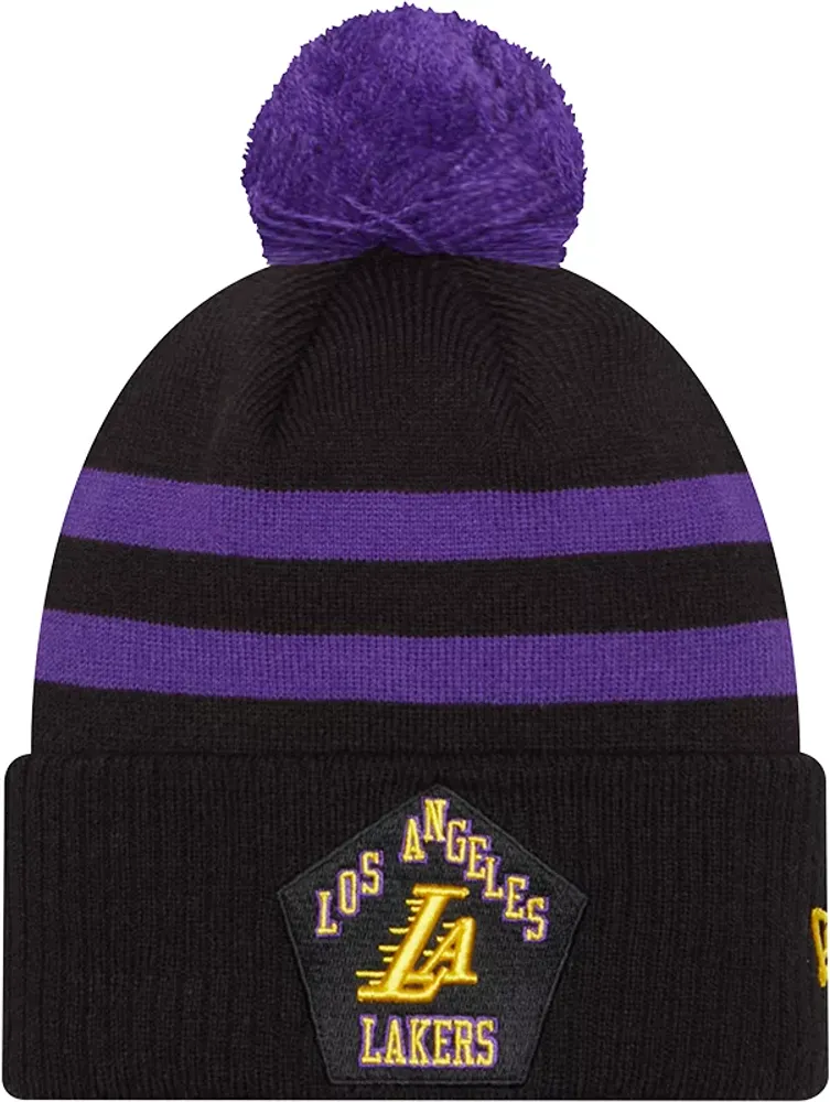 New Era 2023-24 City Edition Los Angeles Lakers Knit Hat