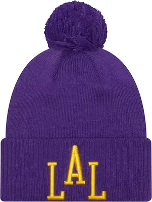 New Era 2023-24 City Edition Los Angeles Lakers Alternate Knit Hat