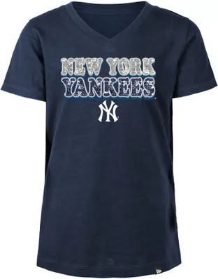 New Era Girl's York Yankees Navy T-Shirt