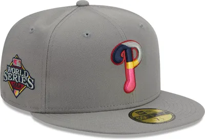 New Era Men's Philadelphia Phillies Gray Color Pack 59Fifty Fitted Hat