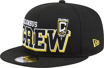 New Era Adult Columbus Crew 2024 Gameday 9Fifty Black Adjustable Hat