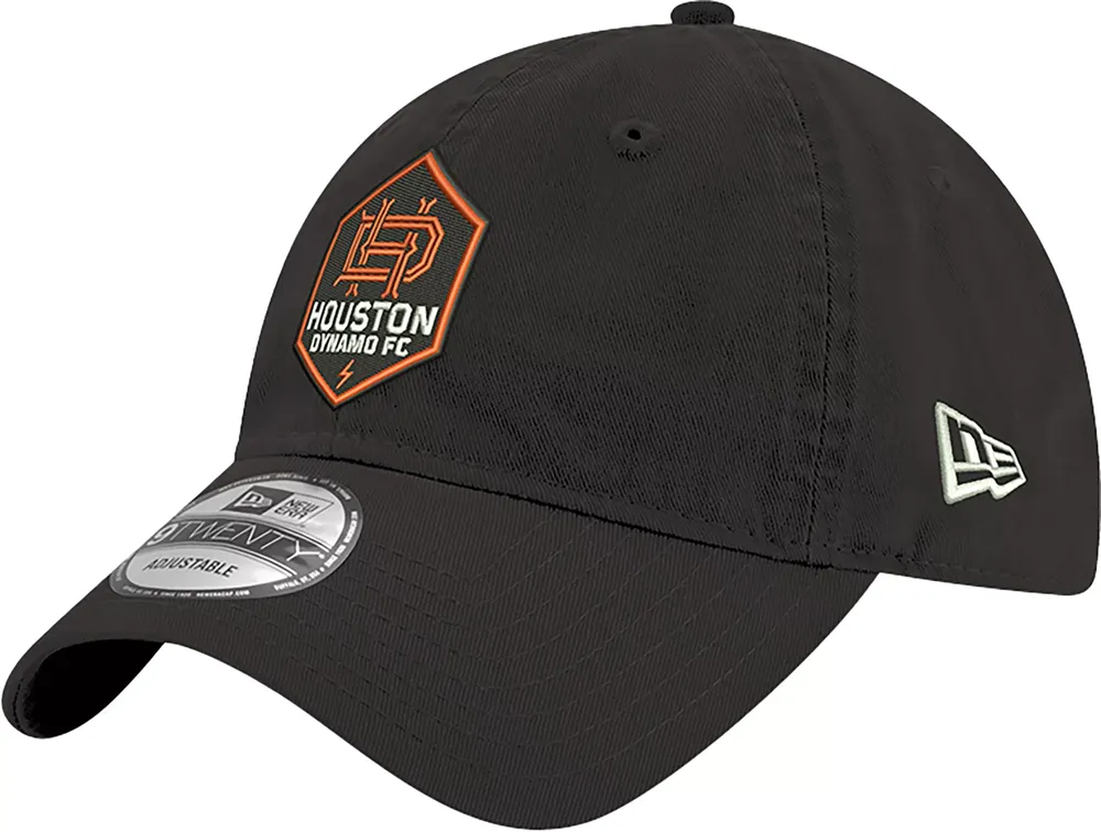 New Era Adult Houston Dynamo Core Classic 2.0 Black Adjustable Hat