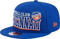 New Era Adult FC Cincinnati 2024 Gameday 9Fifty Blue Adjustable Hat