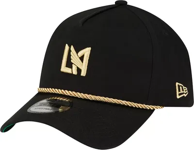 New Era Adult Los Angeles FC 2023 9Forty Logo Black Adjustable Hat