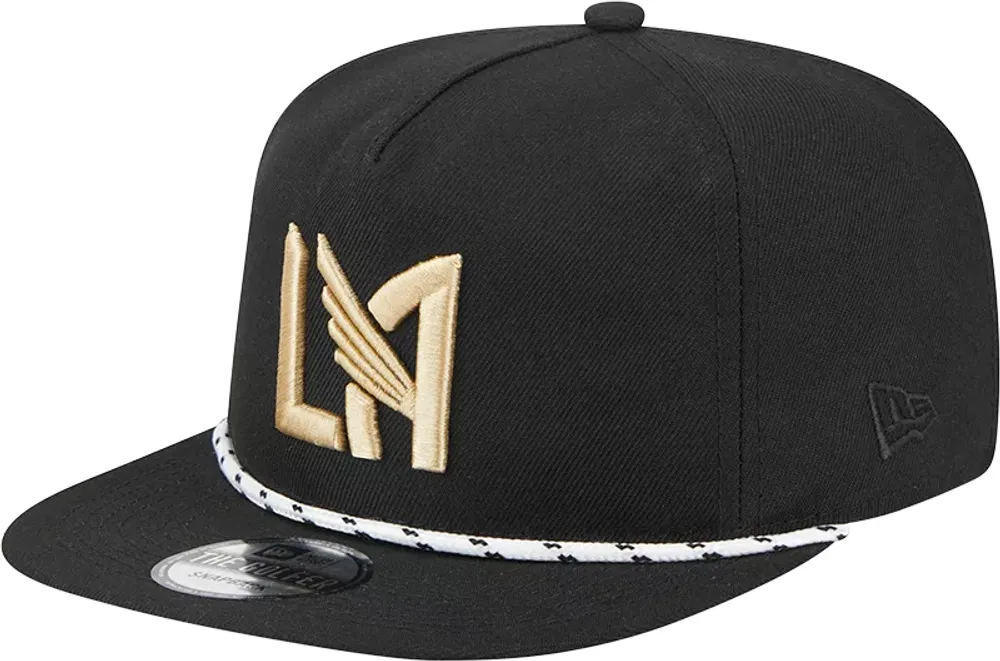 New Era Los Angeles FC Golfer Black Rope Hat