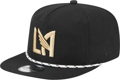 New Era Los Angeles FC Golfer Black Rope Hat