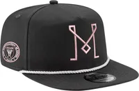 New Era Inter Miami CF M Logo Adjustable Golfer Hat