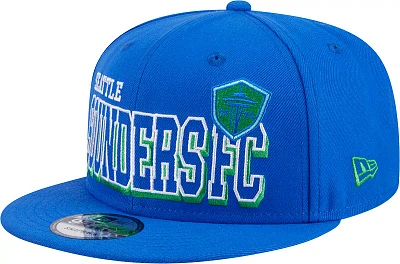 New Era Adult Seattle Sounders 2024 Gameday 9Fifty Blue Adjustable Hat