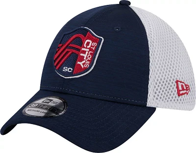 New Era Adult St. Louis City SC 39Thirty Gameday Navy Stretch Hat