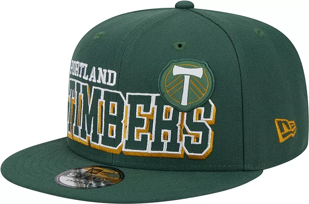 New Era Adult Portland Timbers 2024 Gameday 9Fifty Green Adjustable Hat