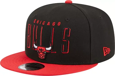 New Era Adult Chicago Bulls Headline 9Fifty Adjustable Snapback Hat