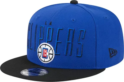 New Era Adult Los Angeles Clippers Headline 9Fifty Adjustable Snapback Hat