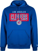 New Era Men's Los Angeles Clippers Royal Fleece Hoodie