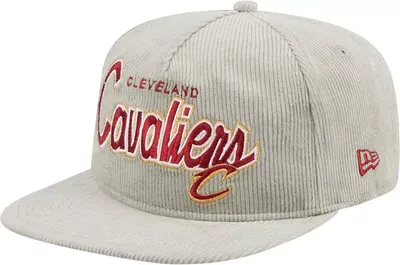 New Era Adult Cleveland Cavaliers Corduroy Golf Snapback Adjustable Hat