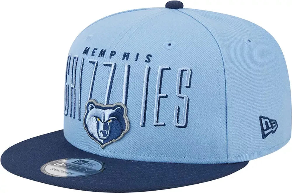 New Era Adult Memphis Grizzlies Headline 9Fifty Adjustable Snapback Hat