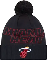 New Era Adult 2023 NBA Draft Miami Heat Knit Hat