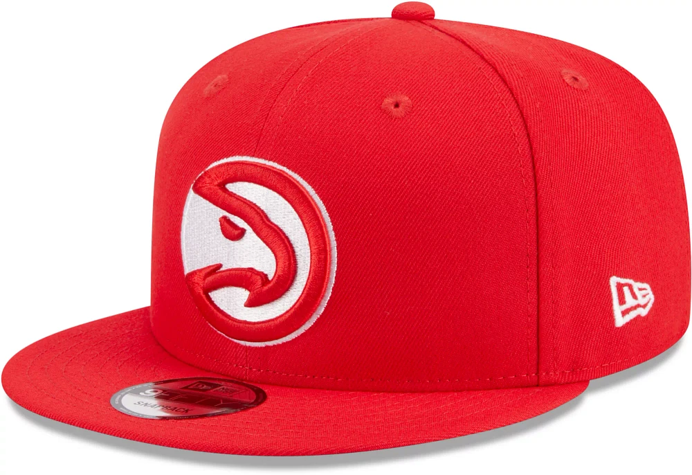 New Era Adult Atlanta Hawks Red 9Fifty Adjustable Hat