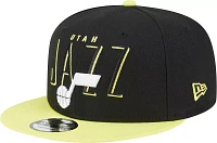 New Era Adult Utah Jazz Headline 9Fifty Adjustable Snapback Hat