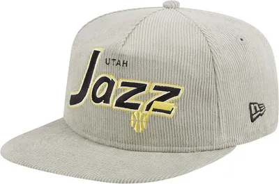 New Era Adult Utah Jazz Corduroy Golf Snapback Adjustable Hat