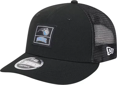 New Era Adult Orlando Magic Black Label Adjustable Trucker Hat