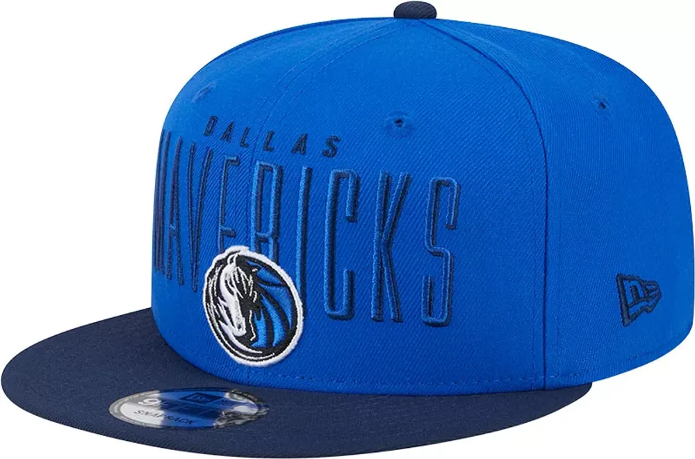 New Era Adult Dallas Mavericks Headline 9Fifty Adjustable Snapback Hat