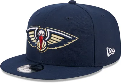 New Era Adult New Orleans Pelicans Blue 9Fifty Adjustable Hat