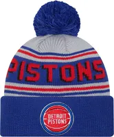 New Era Adult Detroit Pistons Blue Cheer Knit Hat