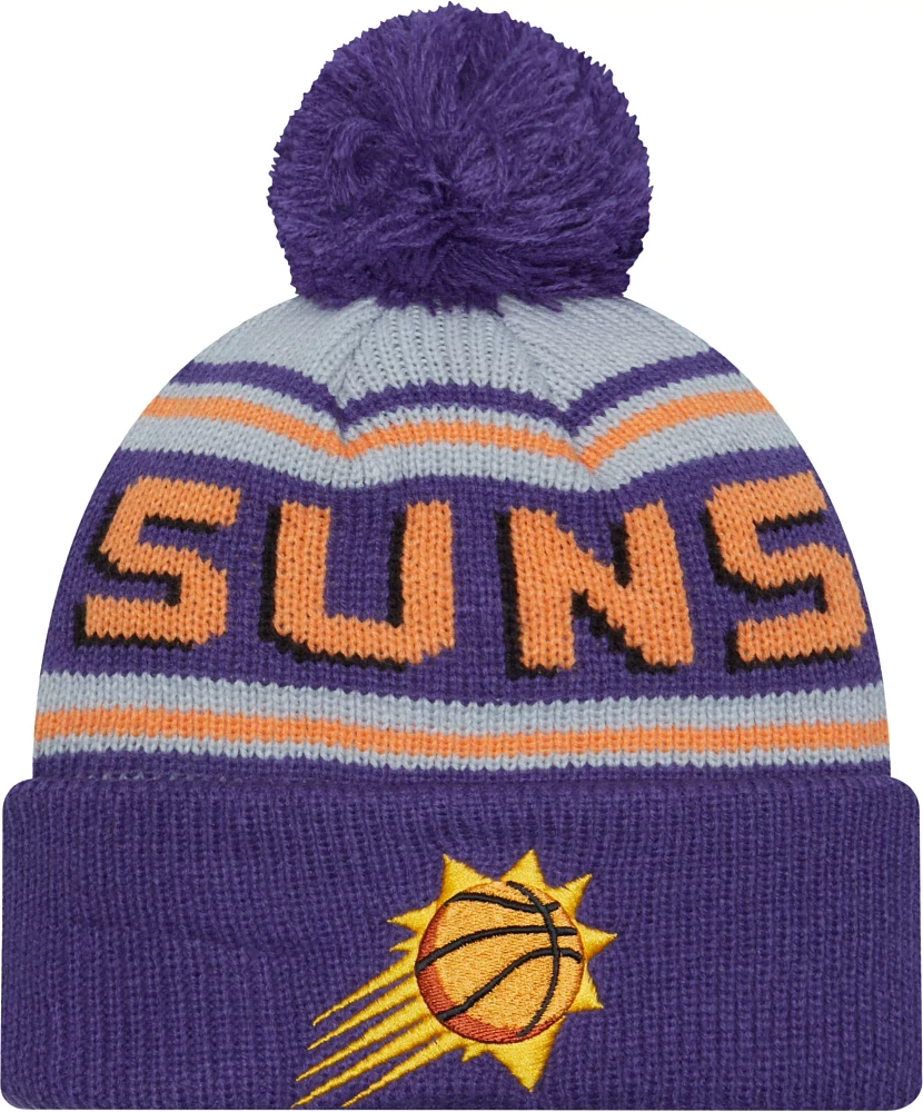 New Era Adult Phoenix Suns Purple Cheer Knit Hat