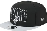 New Era Adult San Antonio Spurs Headline 9Fifty Adjustable Snapback Hat