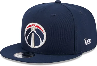 New Era Adult Washington Wizards Blue 9Fifty Adjustable Hat