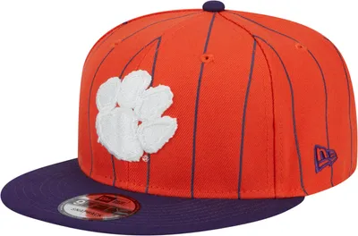 New Era Men's Clemson Tigers Orange 9Fifty Vintage Adjustable Hat