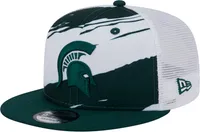 New Era Men's Michigan State Spartans Green 9Fifty Tailgate Adjustable Hat