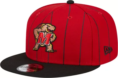 New Era Men's Maryland Terrapins Red 9Fifty Vintage Adjustable Hat