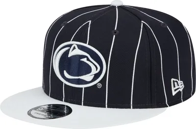 New Era Men's Penn State Nittany Lions Blue 9Fifty Vintage Adjustable Hat