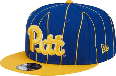 New Era Men's Pitt Panthers Blue 9Fifty Vintage Adjustable Hat