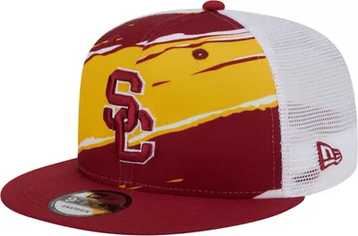 New Era Men's USC Trojans Cardinal 9Fifty Tailgate Adjustable Hat