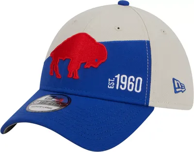 New Era Men's Buffalo Bills 2023 Sideline Historic Black 39Thirty Stretch Fit Hat