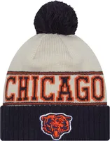 New Era Men's Chicago Bears 2023 Sideline Orange Historic Knit Beanie