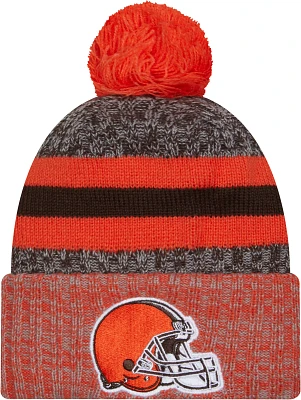 New Era Men's Cleveland Browns 2023 Sideline Alternate Brown Sport Knit