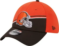 New Era Men's Cleveland Browns 2023 Sideline Alternate Dark Brown 39Thirty Stretch Fit Hat