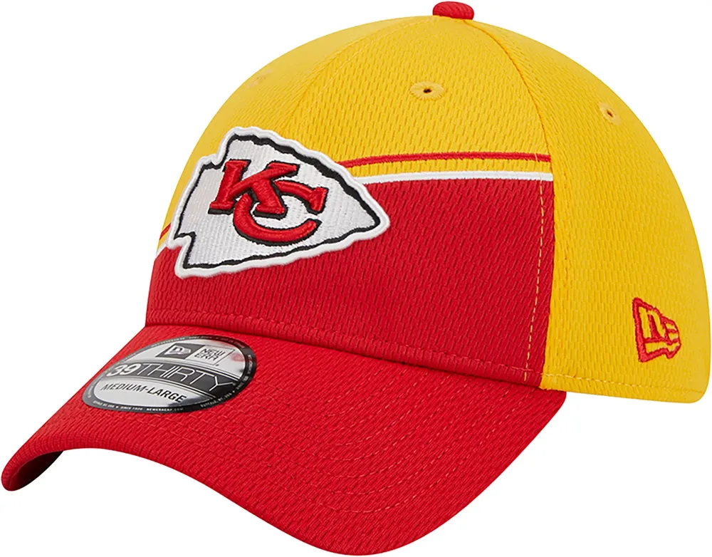 New Era Men's Kansas City Chiefs 2023 Sideline Alternate Red 39Thirty Stretch Fit Hat