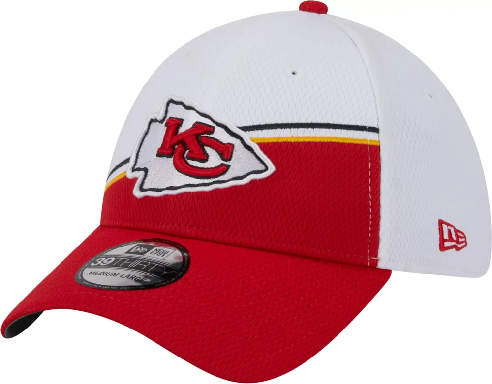 New Era Men's Kansas City Chiefs 2023 Sideline Team Color 39Thirty Stretch Fit Hat