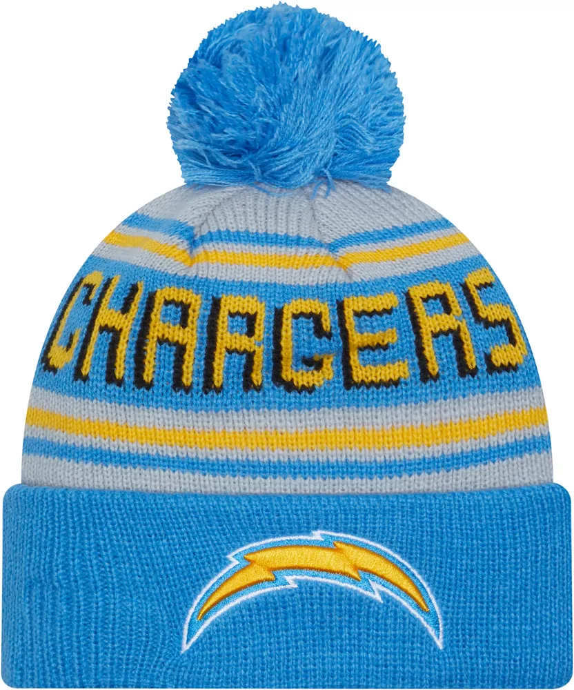 New Era Men's Los Angeles Chargers Blue Cheer Knit Beanie