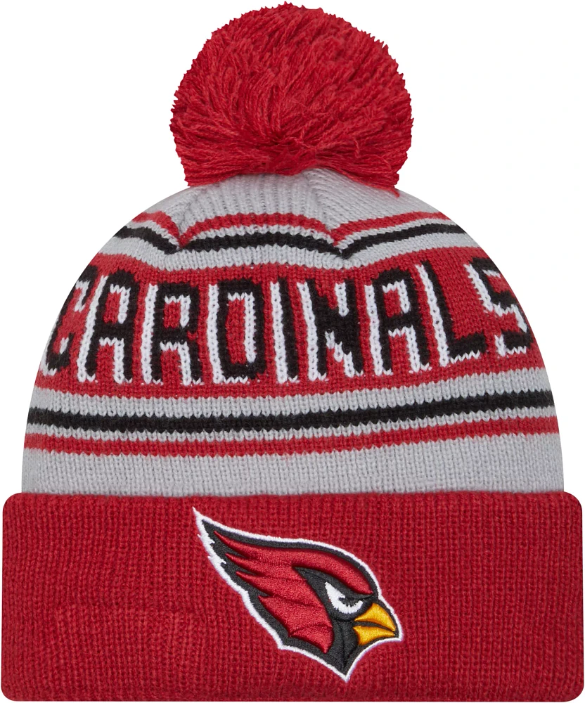 New Era Men's Arizona Cardinals Red Cheer Knit Beanie