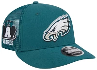 New Era Men's Philadelphia Eagles 2024 NFL Draft Green Low Profile 9Fifty Adjustable Hat