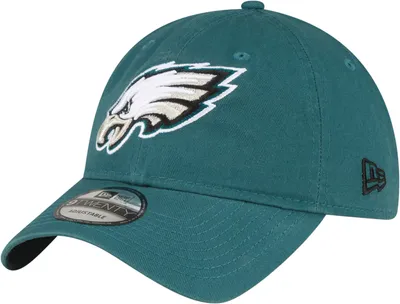 New Era Men's Philadelphia Eagles Logo 39Thirty Green Stretch Fit Hat