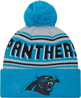 New Era Men's Carolina Panthers Blue Cheer Knit Beanie