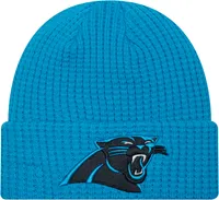 New Era Men's Carolina Panthers Prime Team Color Knit Beanie