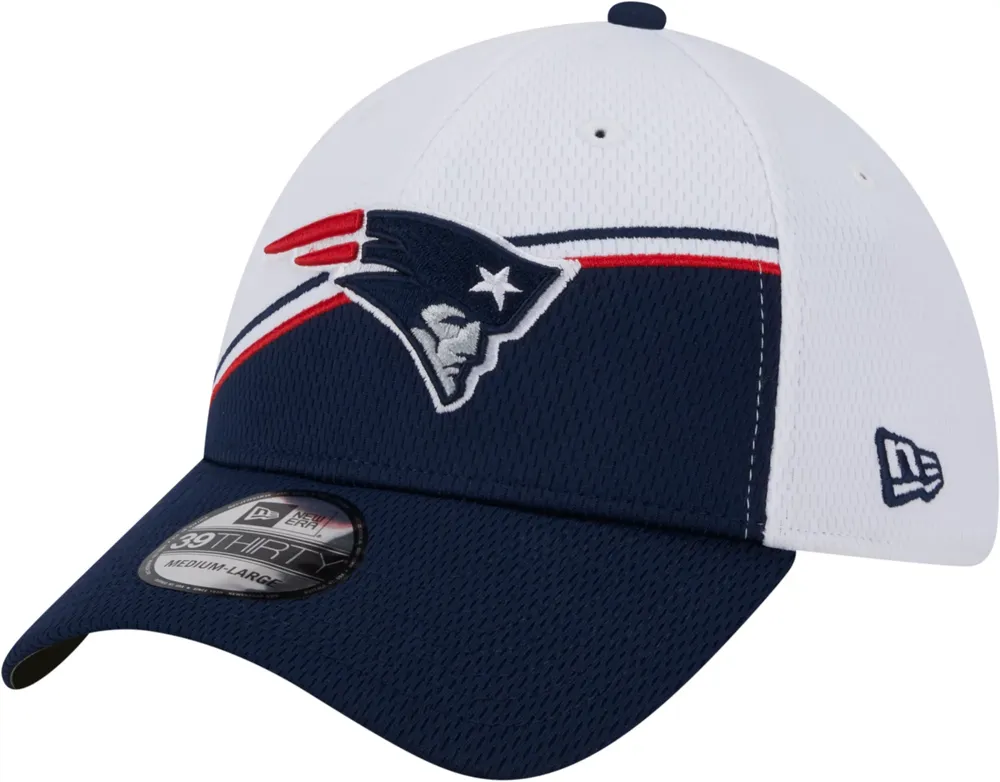 New Era Men's England Patriots 2023 Sideline Team Color 39Thirty Stretch Fit Hat